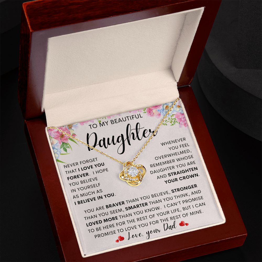TO MY BEAUTIFUL DAUGHTER from Dad | Daughter Birthday, Gift From Dad, Dad To Daughter Gift, Christmas gift