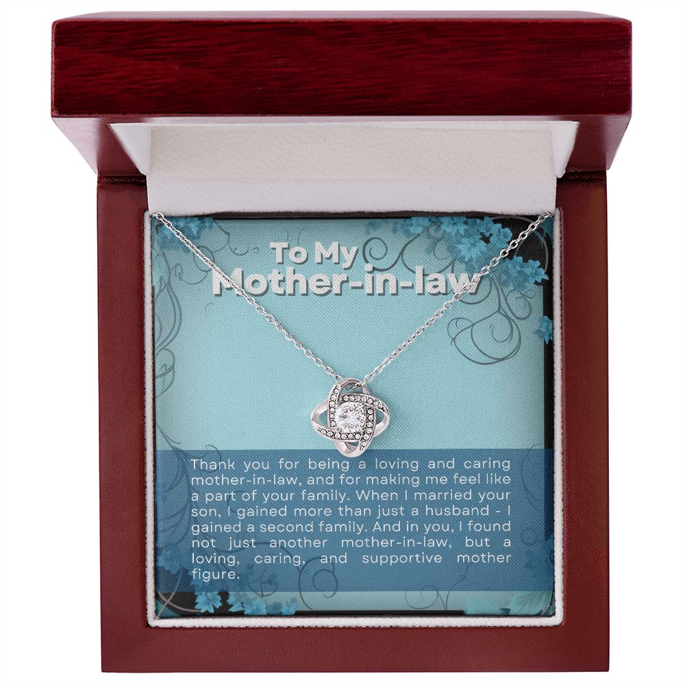 To My Mother-in-Law | Love Knot Necklace
