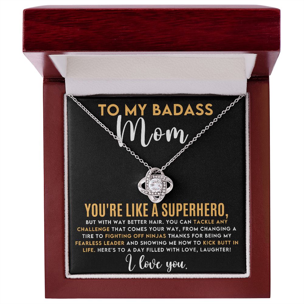 To My Badass Mom | Love Knot Necklace