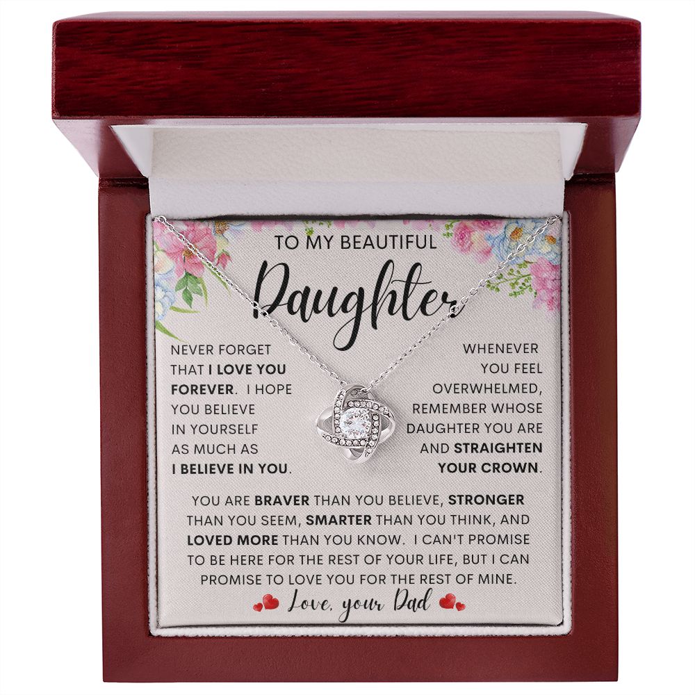 TO MY BEAUTIFUL DAUGHTER from Dad | Daughter Birthday, Gift From Dad, Dad To Daughter Gift, Christmas gift