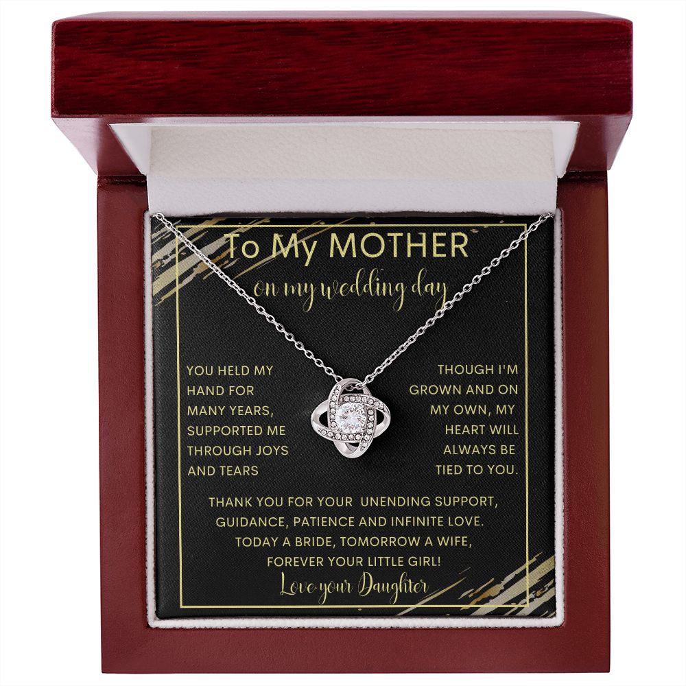 To My Mother | Love Knot Necklace