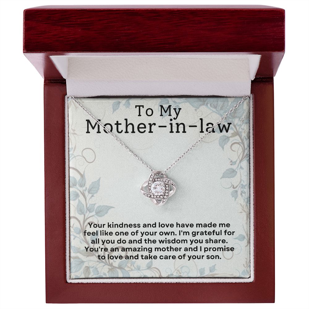 To My Mother-in-Law | Love Knot Necklace