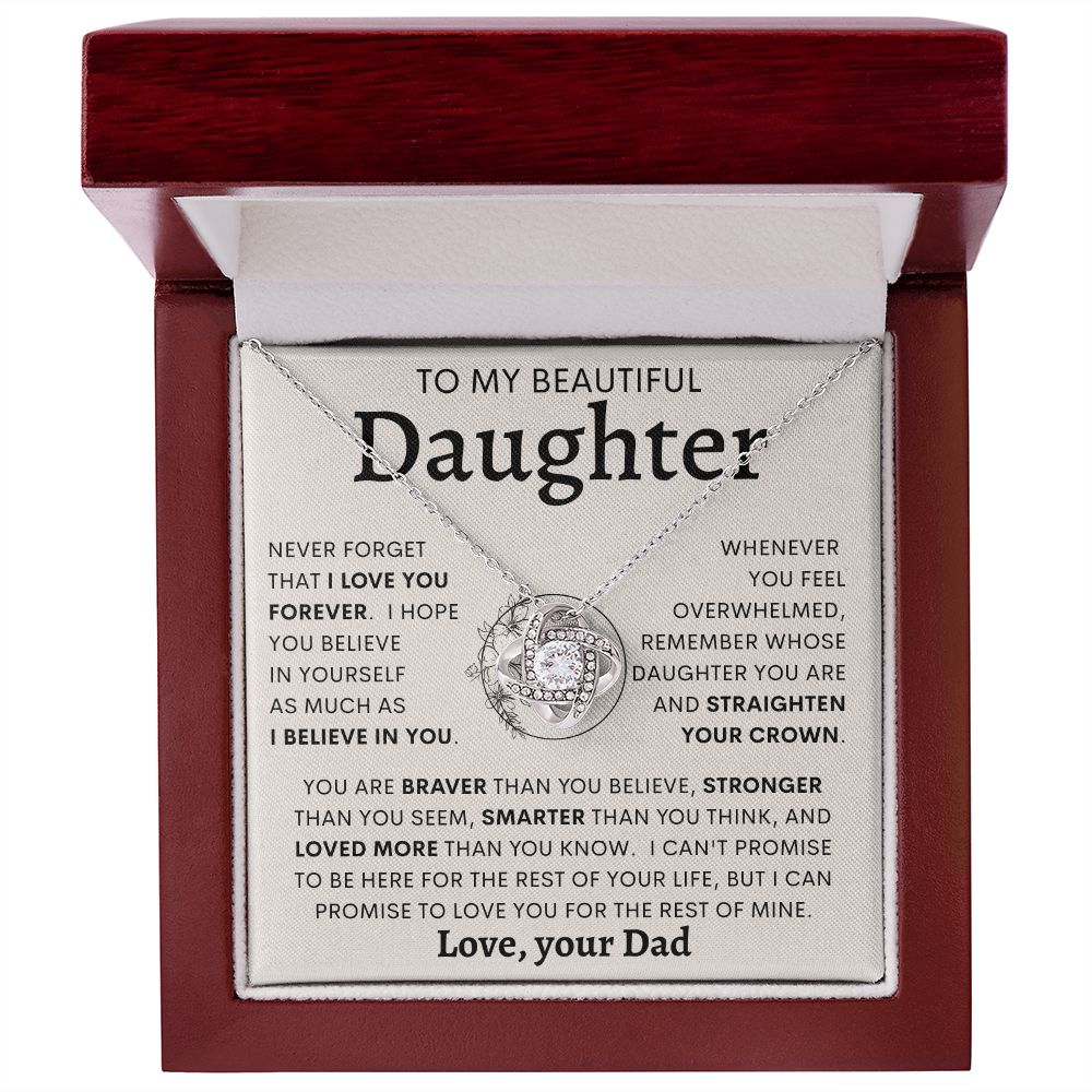 TO MY BEAUTIFUL DAUGHTER | Gift For Daughter, Birthday Gift, To My Daughter Gift, Daughter Birthday