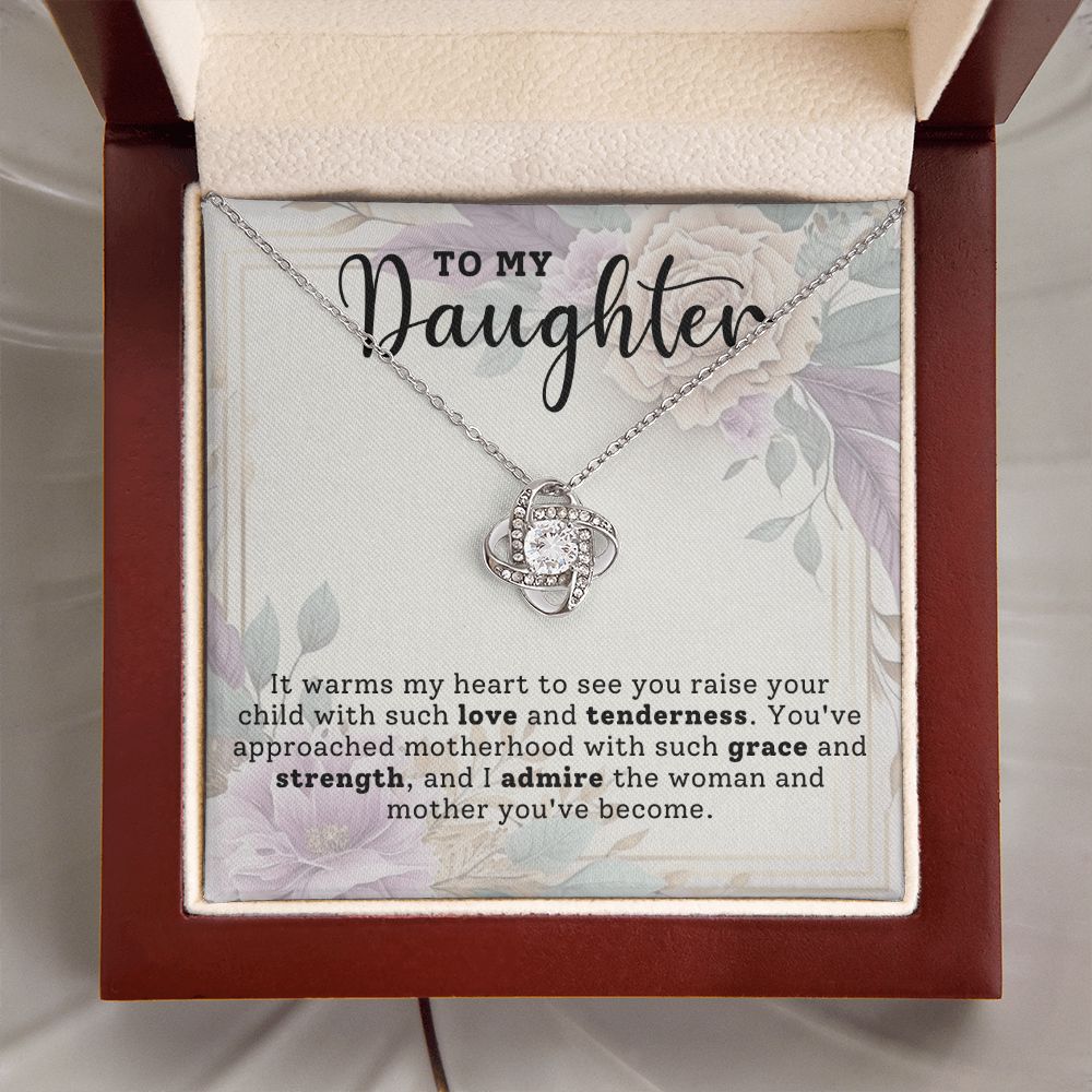To My Daughter | Love Knot Necklace