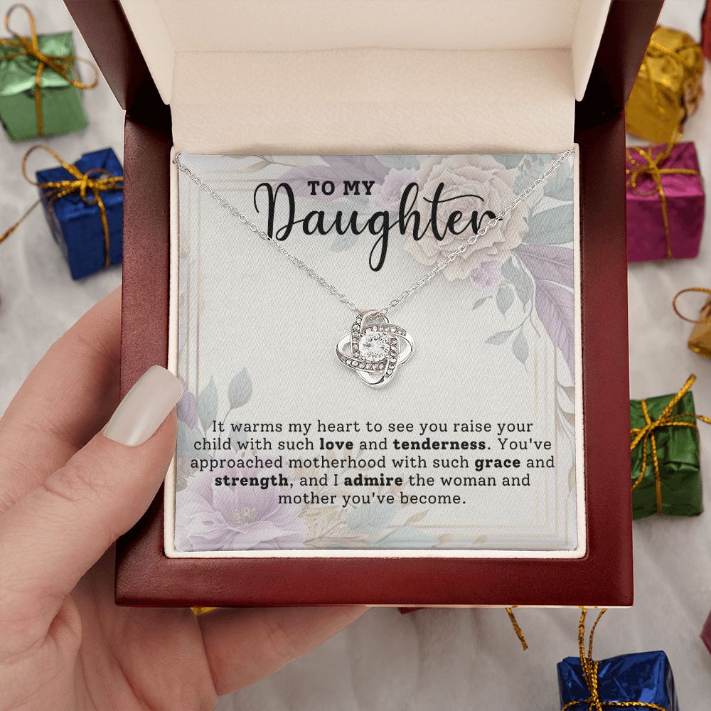To My Daughter | Love Knot Necklace