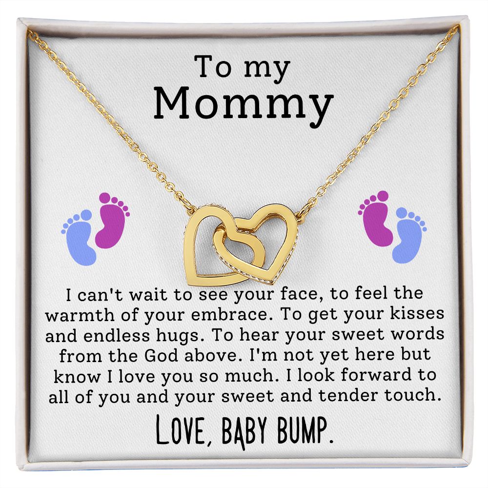To My Mommy | Interlocking Hearts necklace