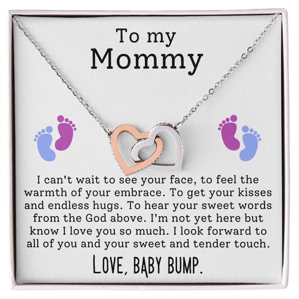 To My Mommy | Interlocking Hearts necklace