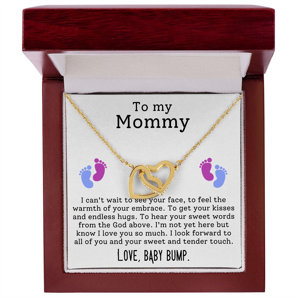 To My Mommy | Interlocking Hearts necklace
