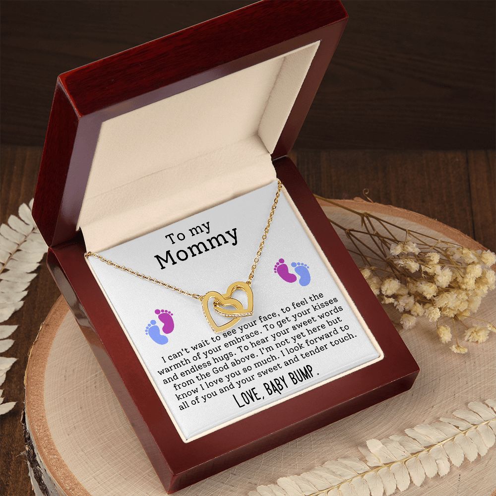 To My Mommy | Interlocking Hearts necklace