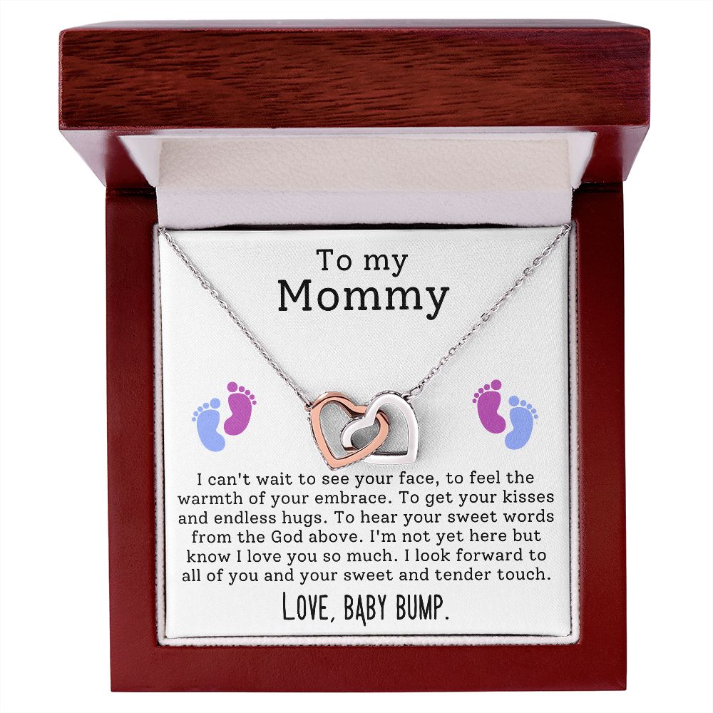To My Mommy | Interlocking Hearts necklace