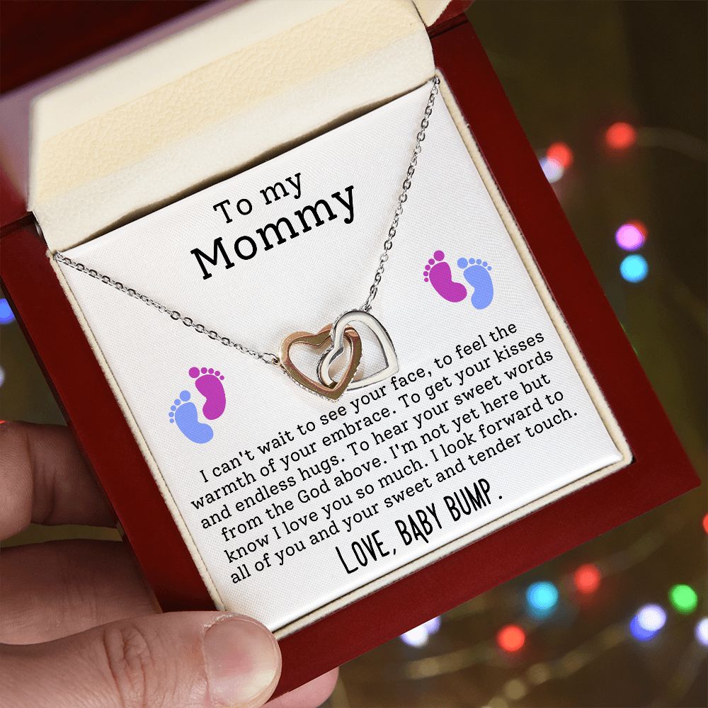To My Mommy | Interlocking Hearts necklace