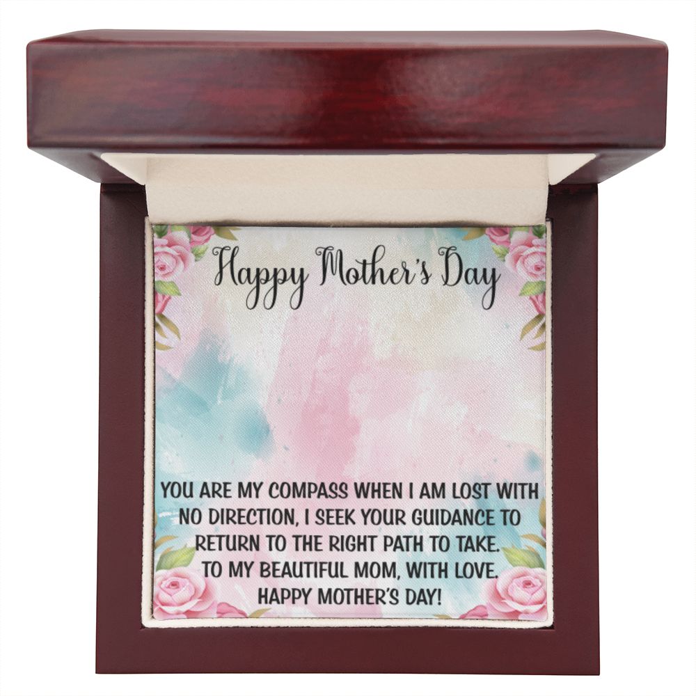 Happy Mother's Day | Personalized Name Necklace | Mothers Day Gifts, Gift From Daughter, Necklace For Mom, Gift from Son