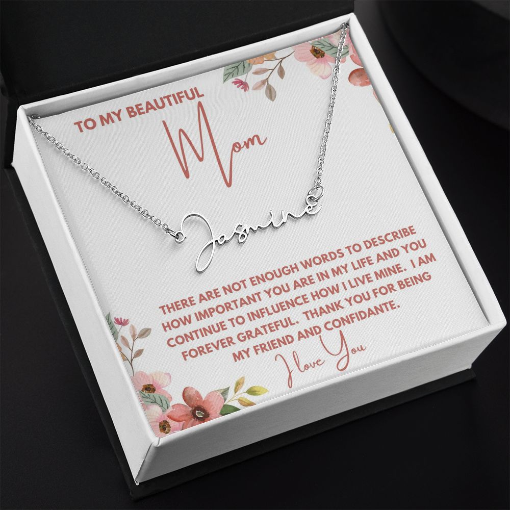 To My Beautiful Mom | Mom Birthday Gift, Gift From Daughter, Gift From Son