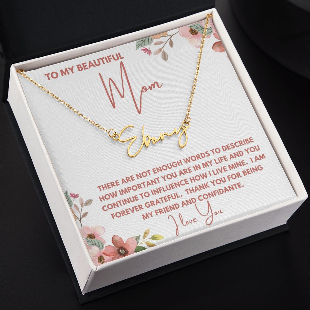 To My Beautiful Mom | Mom Birthday Gift, Gift From Daughter, Gift From Son
