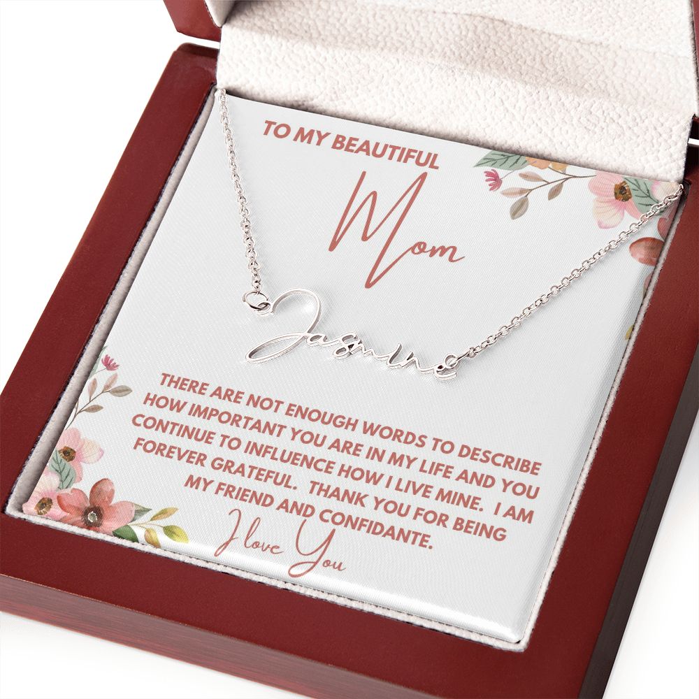 To My Beautiful Mom | Mom Birthday Gift, Gift From Daughter, Gift From Son