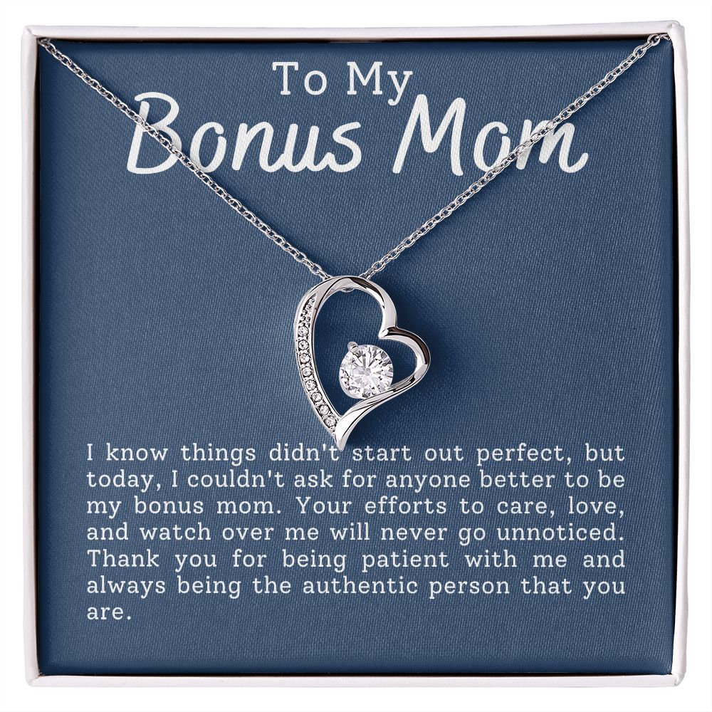 To My Bonus Mom | Forever Love Necklace