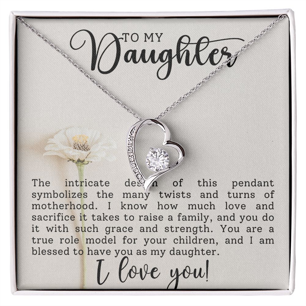 To My Daughter | Forever Love Necklace