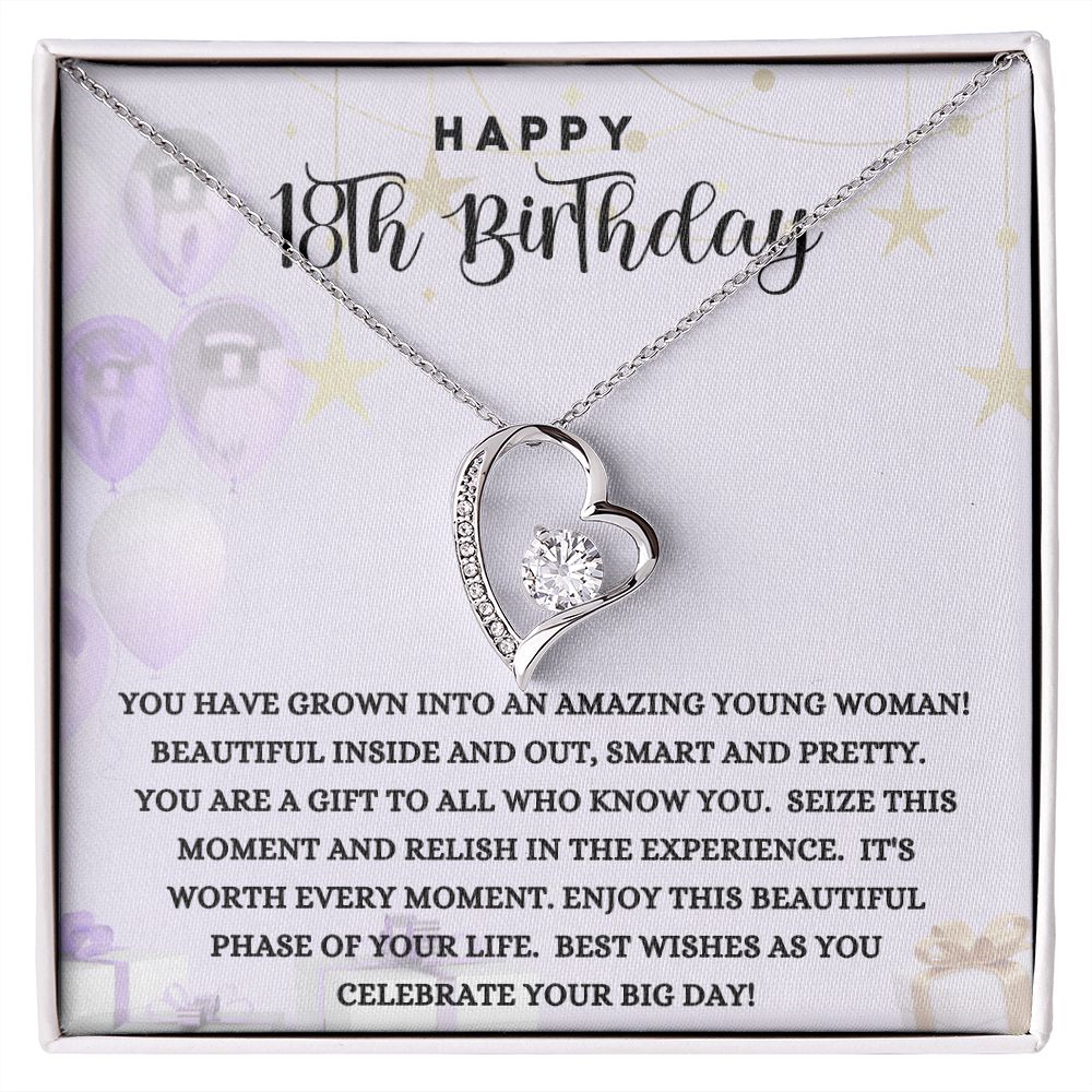 Happy 18th Birthday | Forever Love Necklace