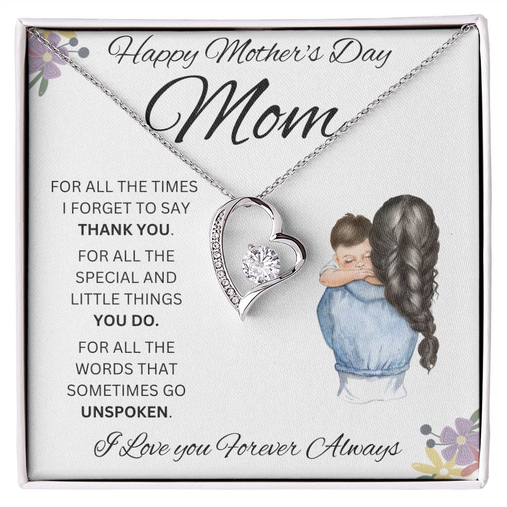 Happy Mother's Day Mom | Forever Love Necklace