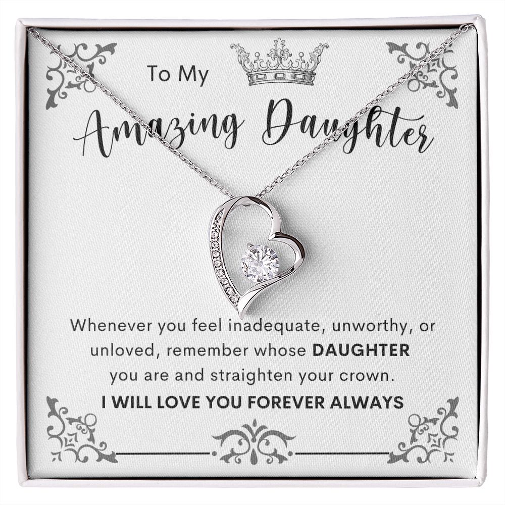 To My Daughter | Forever Love Necklace