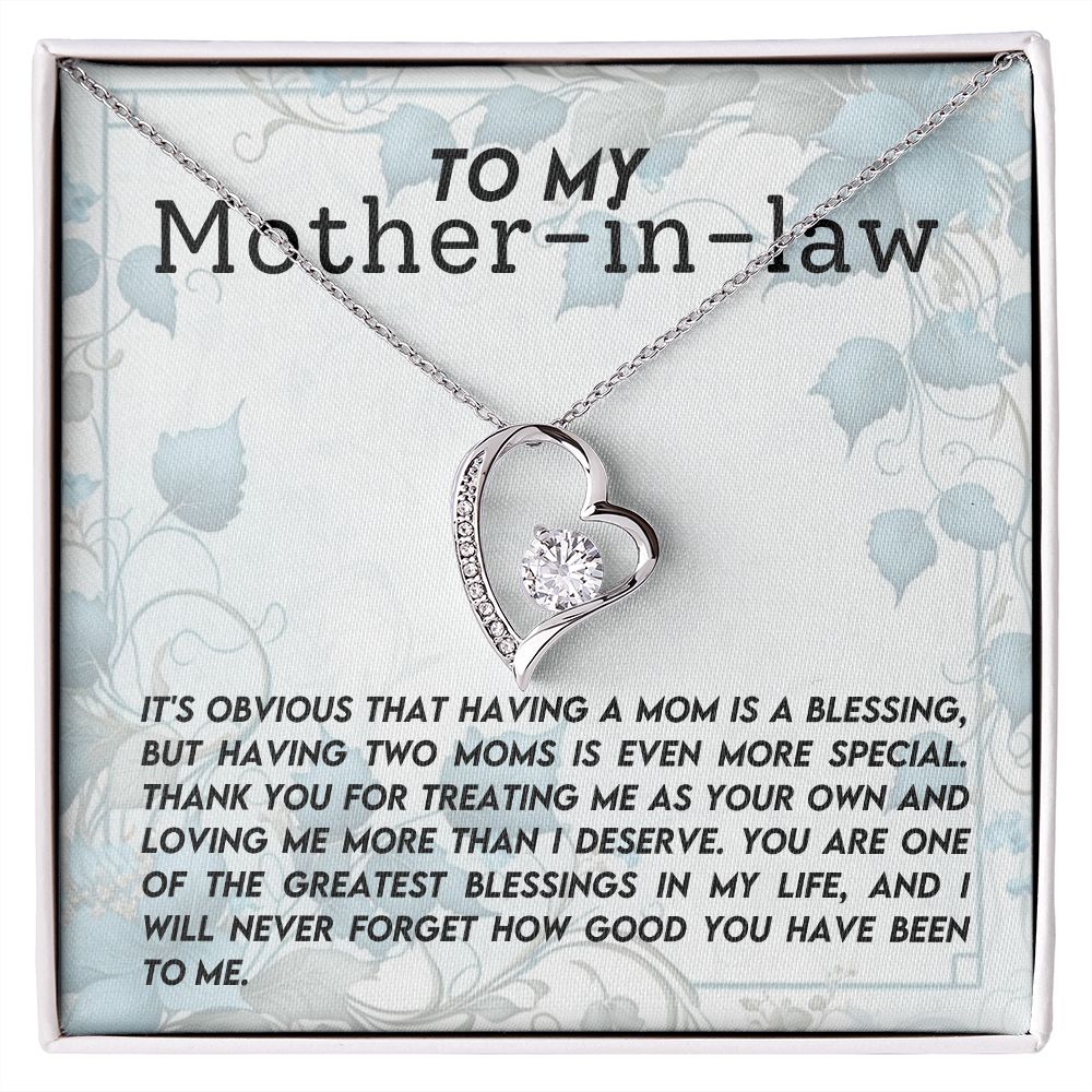 To My Mother-in-Law | Forever Love Necklace