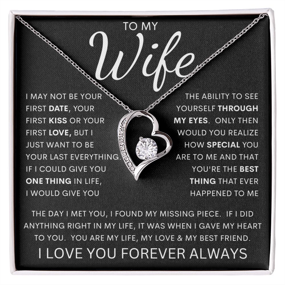 To My Wife | Forever Love Necklace