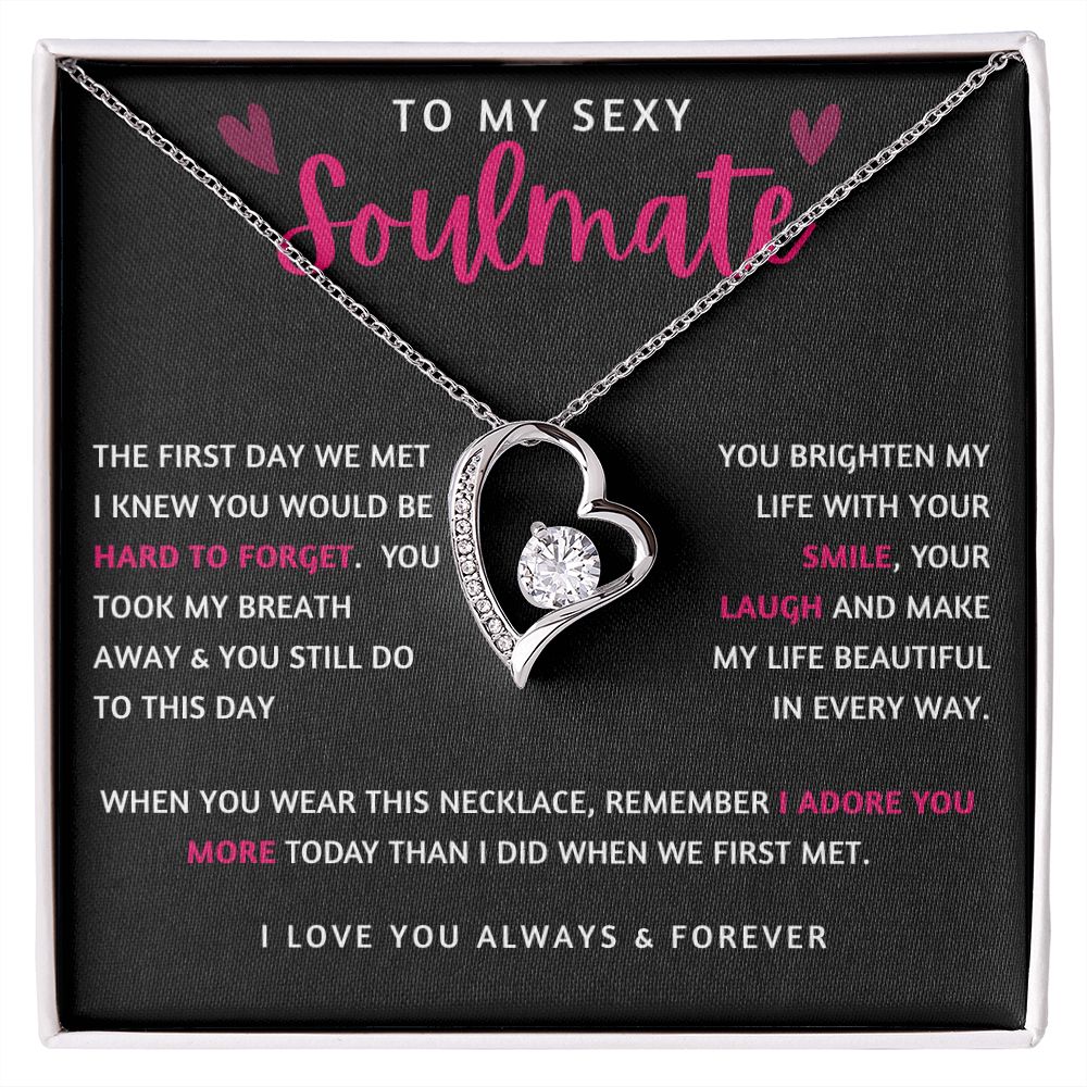 To My Soulmate | Eternal Hope Necklace | I Adore You More