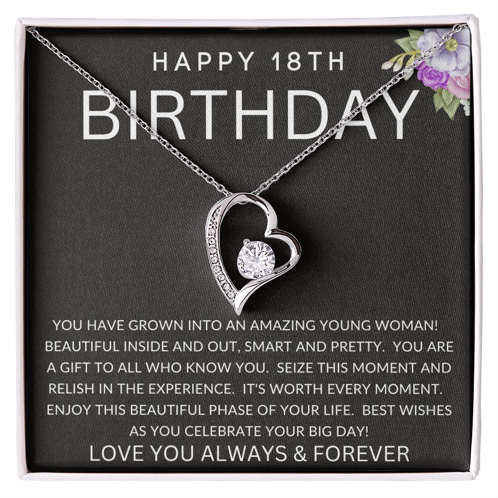 Happy 18th Birthday | Forever Love Necklace