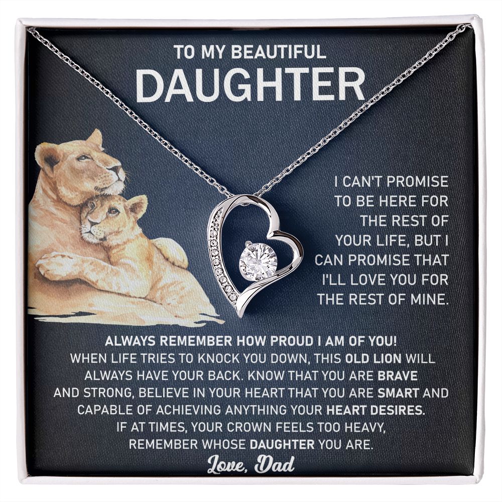 TO MY BEAUTIFUL DAUGHTER | Daughter Birthday, Gift From Dad, Dad To Daughter Gift, Daughter Father Gift