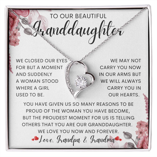 To Our Beautiful Granddaughter | To my granddaughter, Birthday gift, Gift from grandma, Gift from grandpa