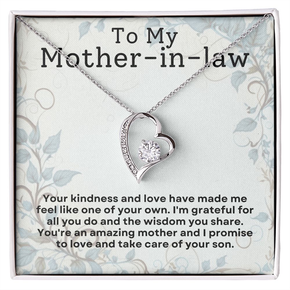 To My Mother-in-Law | Forever Love Necklace
