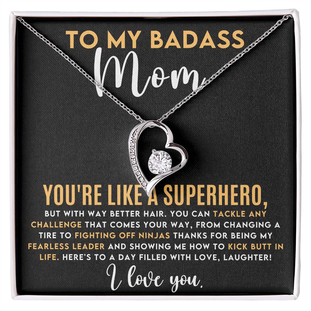 To My Badass Mom | Forever Love Necklace
