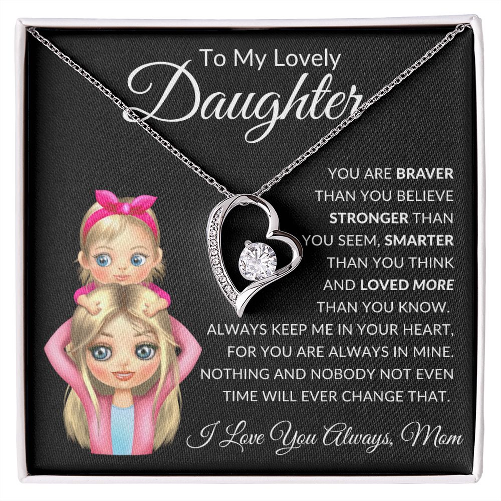 To My Daughter | Forever Love Necklace