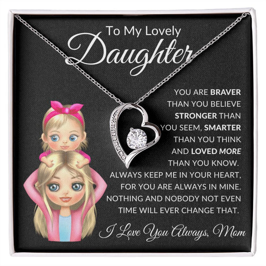 To My Daughter | Forever Love Necklace
