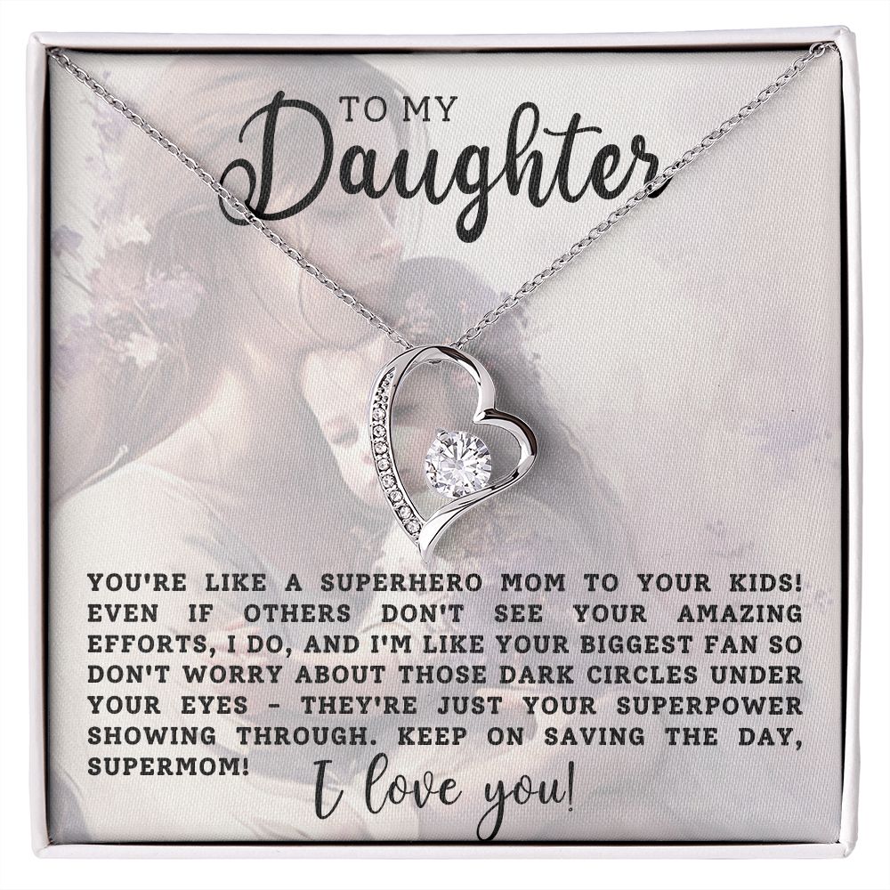 To My Daughter | Forever Love Necklace