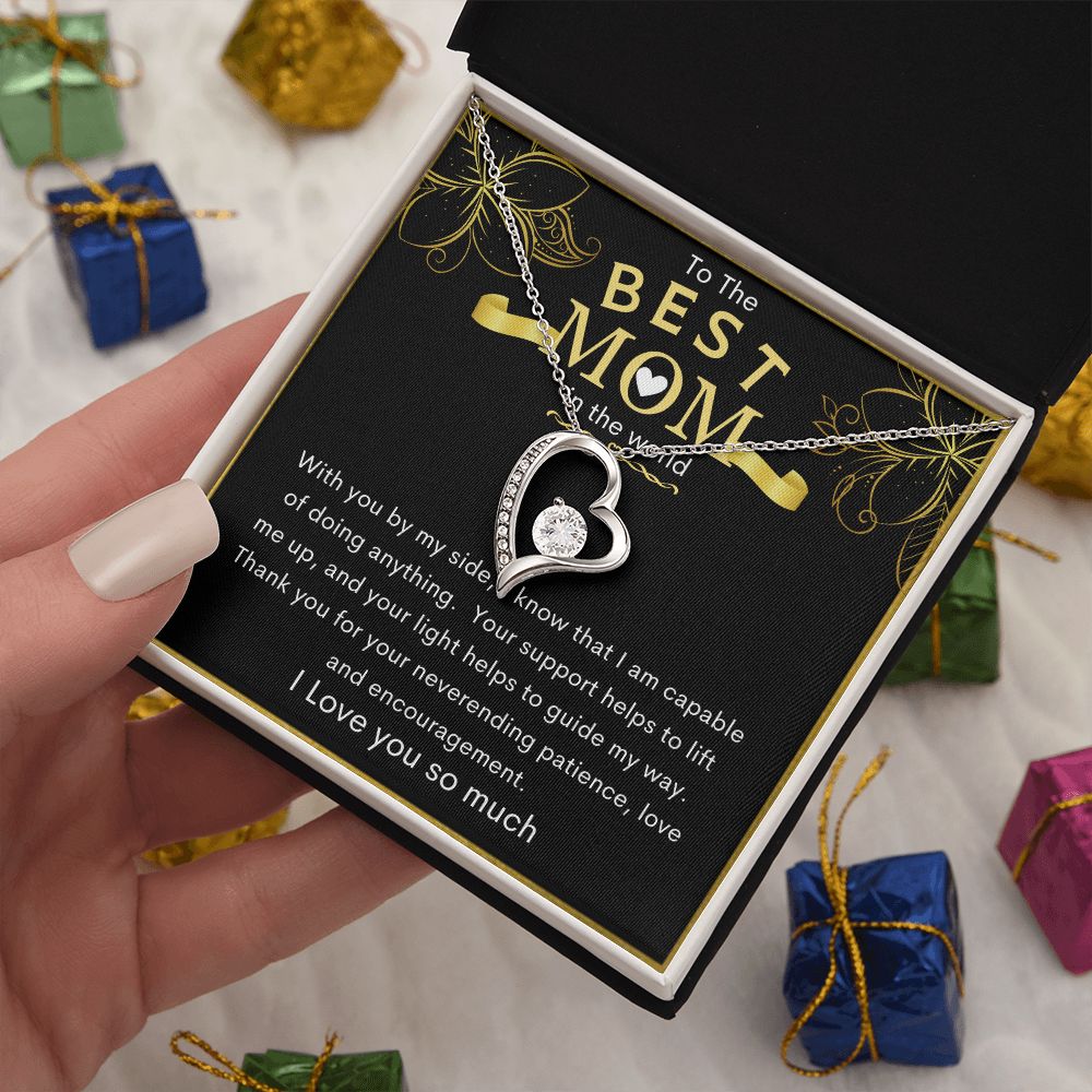 To the Best Mom in the World | Forever Love Necklace
