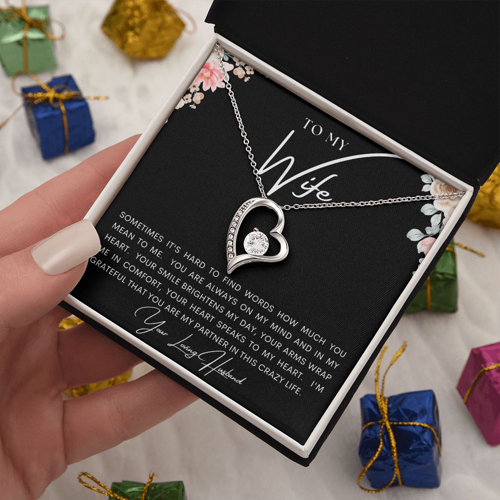TO MY WIFE | Forever Love Necklace | PARTNER IN LIFE