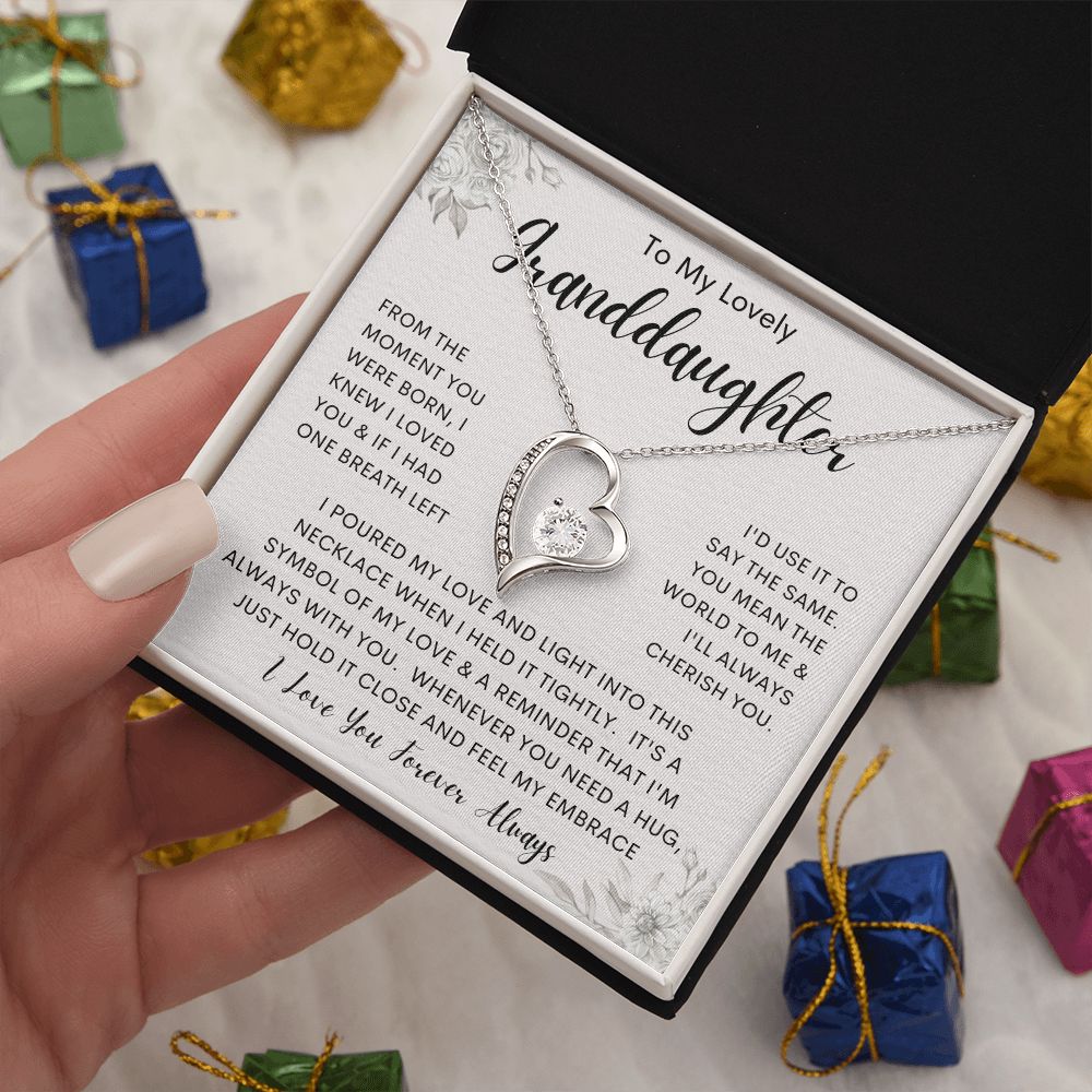 To My Granddaughter | Forever Love Necklace