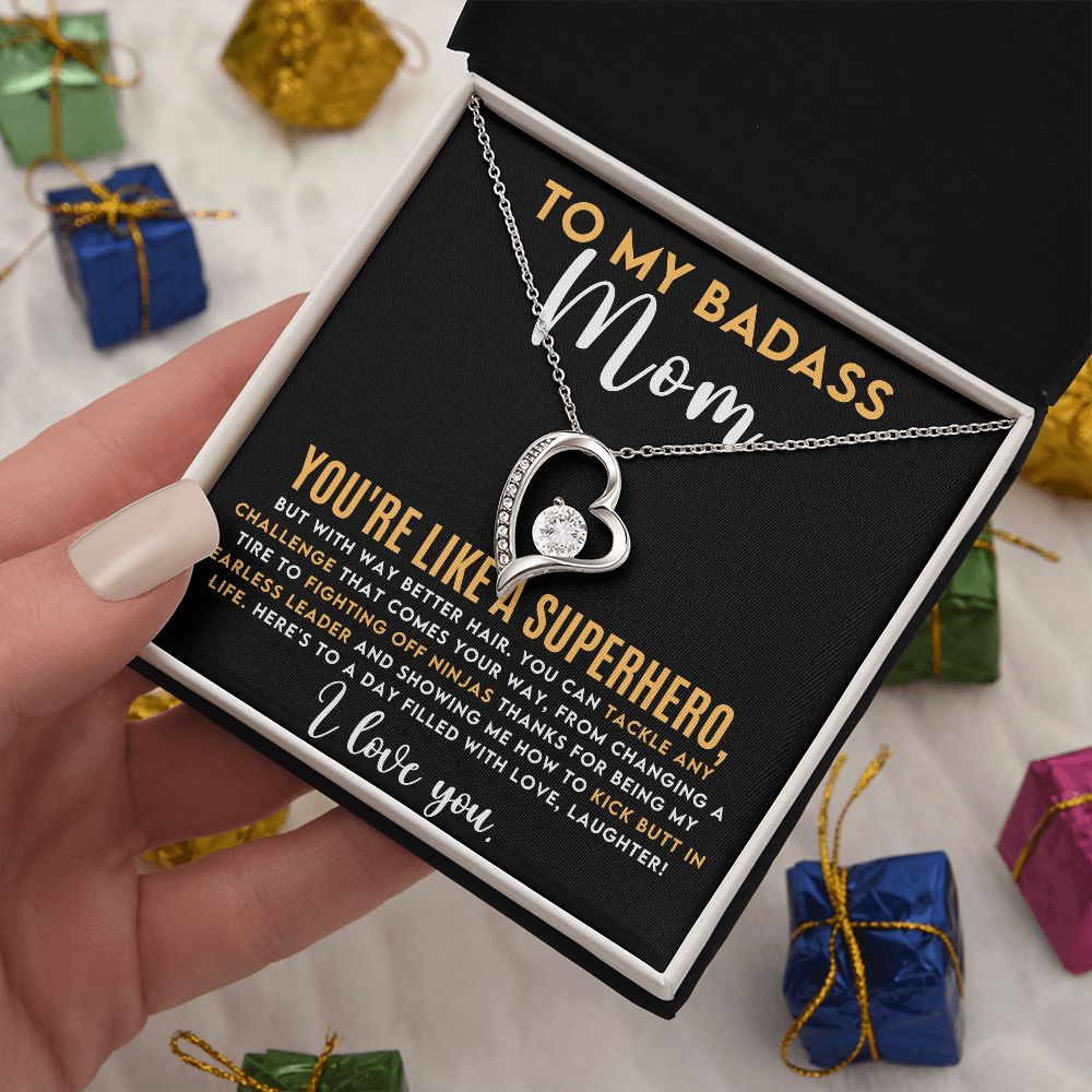 To My Badass Mom | Forever Love Necklace