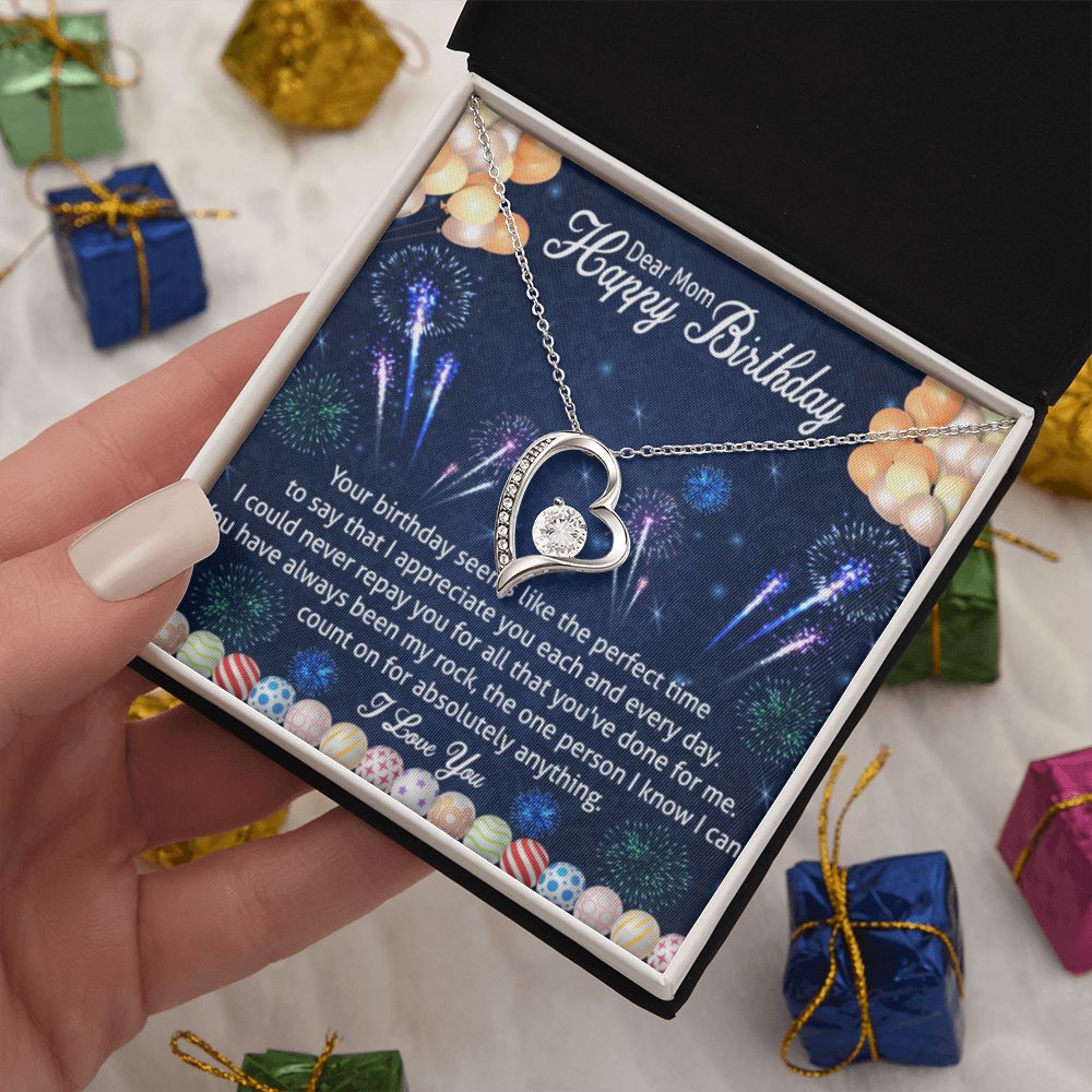 Dear Mom Happy Birthday | Mom Birthday Gift, Gift From Daughter, Gift From Son