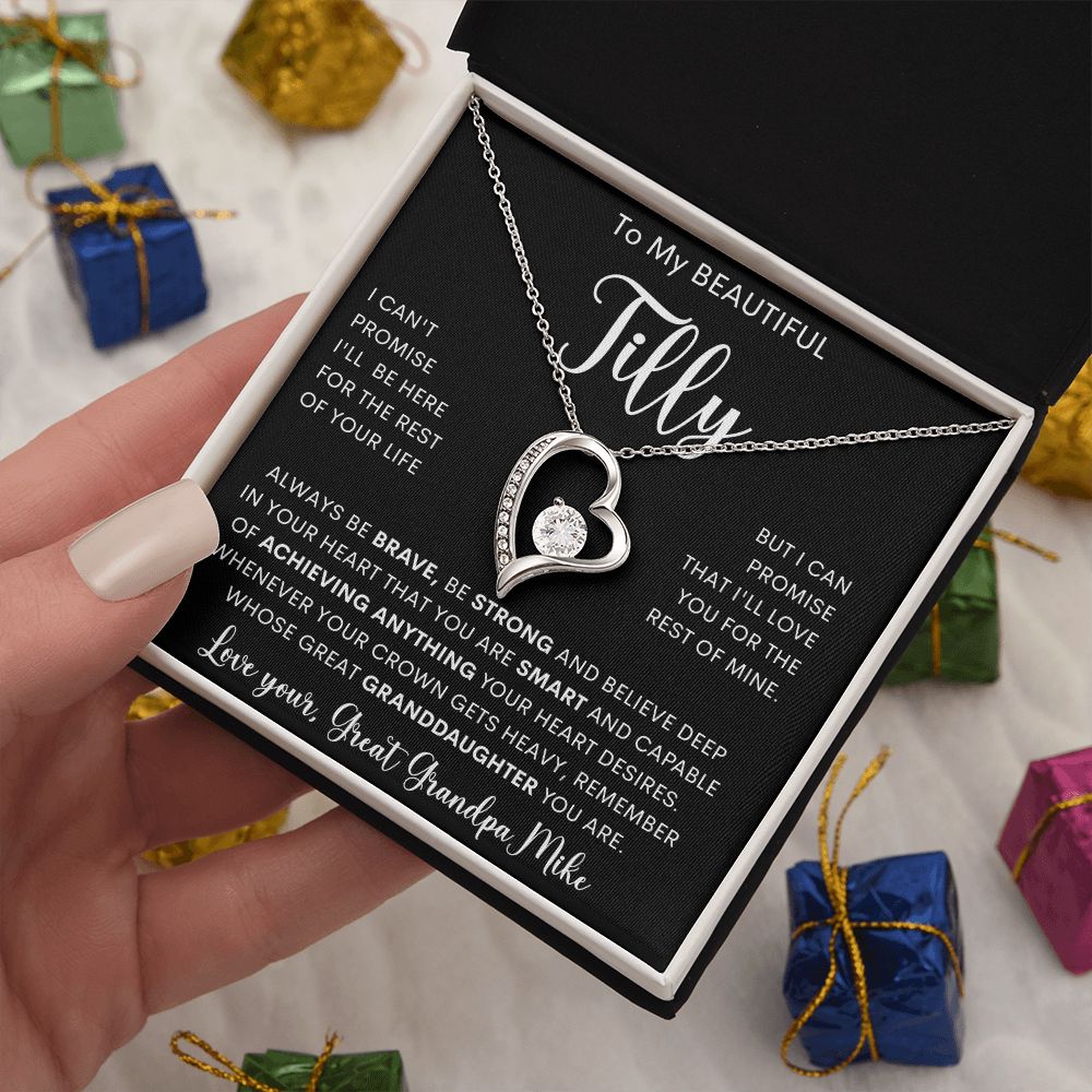To My Beautiful Tilly | Forever Love Necklace