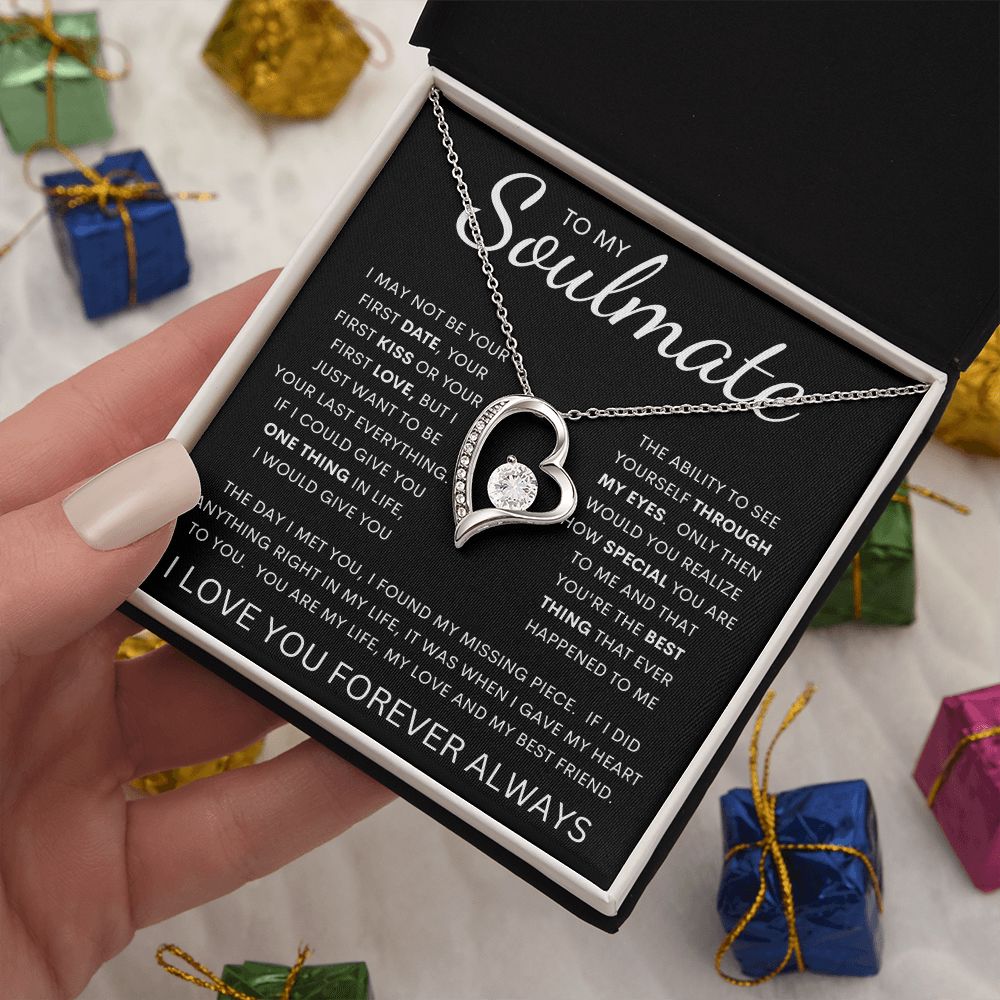 To My Soulmate | Forever Love Necklace