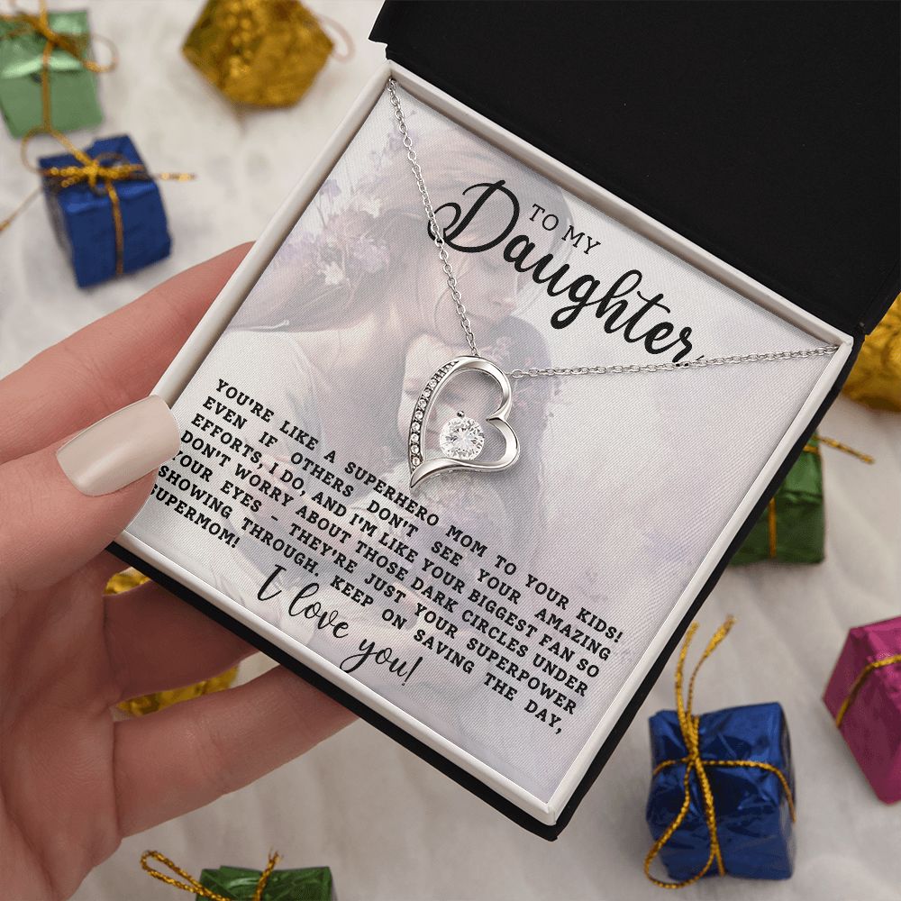 To My Daughter | Forever Love Necklace