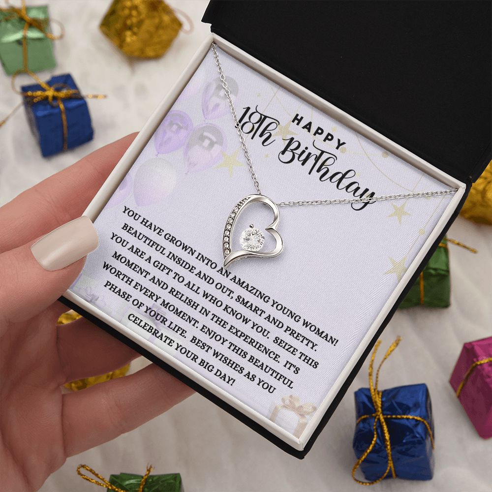 Happy 18th Birthday | Forever Love Necklace