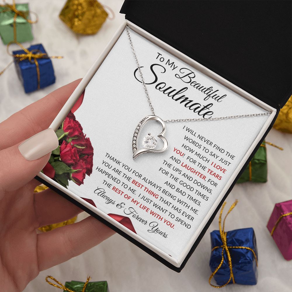 To My Beautiful Soulmate | Forever Love Necklace | Find The Words to Say