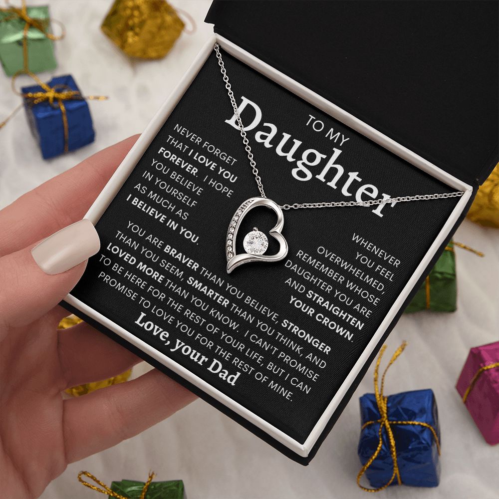 TO MY DAUGHTER FROM DAD | Forever Love Necklace