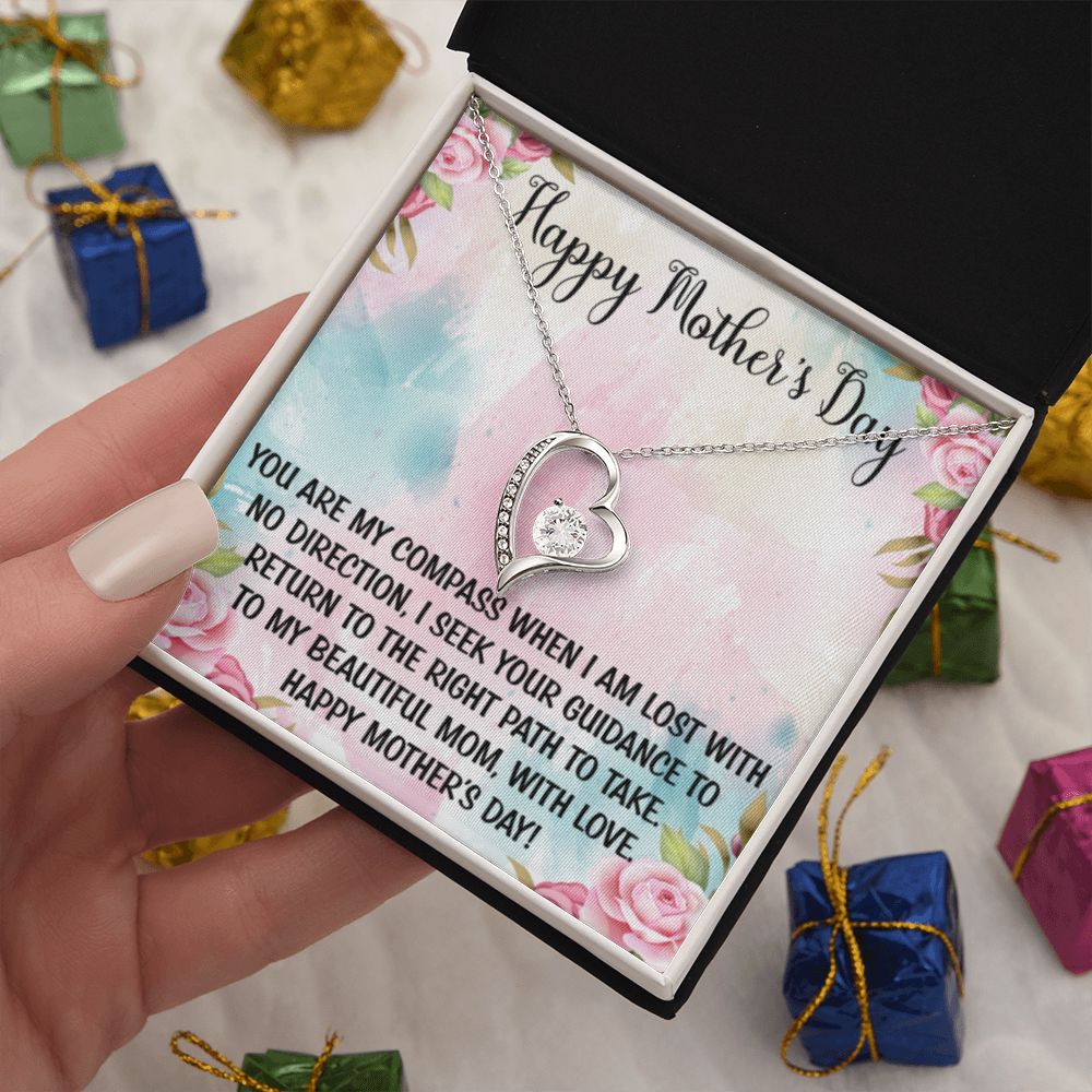 Happy Mother's Day | Mothers Day Gifts, Gift From Daughter, Necklace For Mom, Mom Birthday Gift