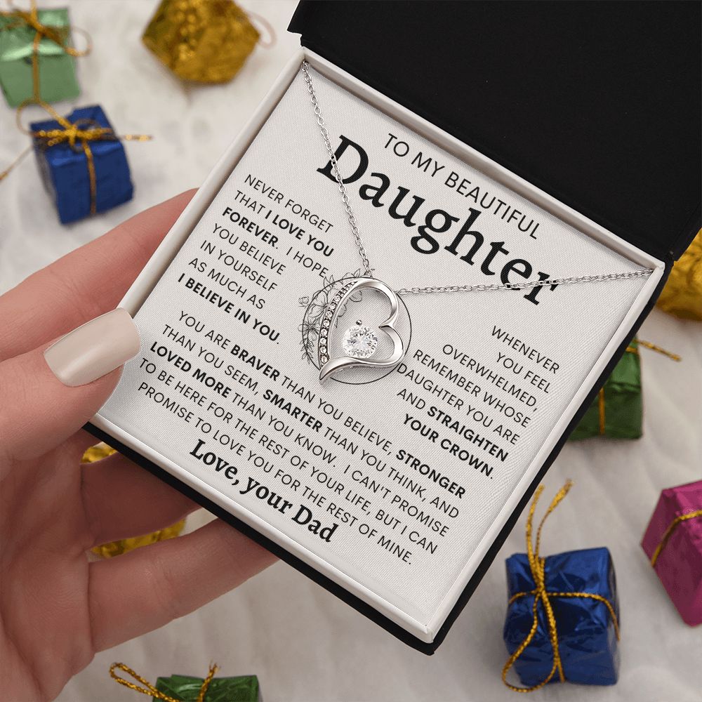 TO MY BEAUTIFUL DAUGHTER | Gift For Daughter, Birthday Gift, To My Daughter Gift, Daughter Birthday