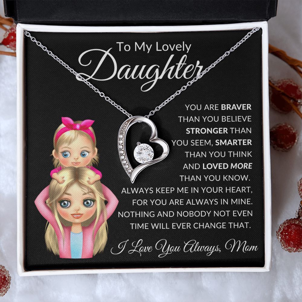 To My Daughter | Forever Love Necklace