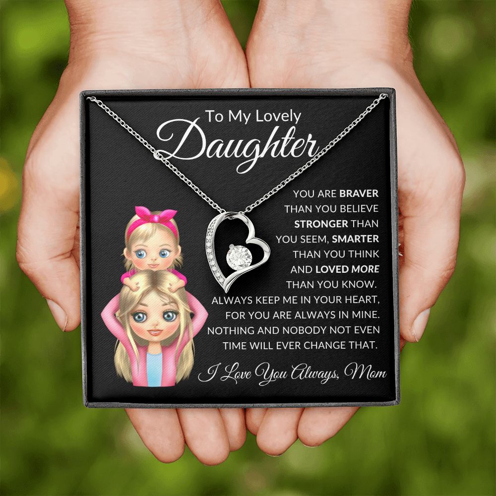 To My Daughter | Forever Love Necklace